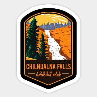 Chilnualna Falls Yosemite National Park Sticker